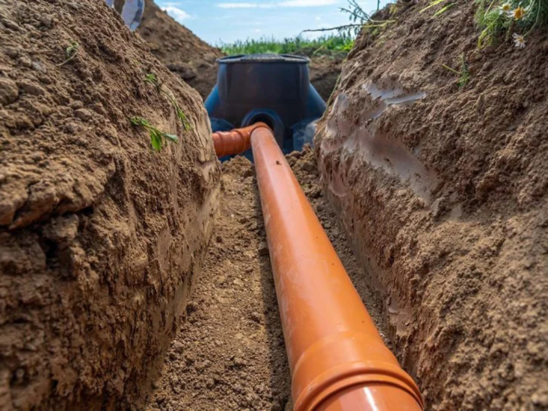 12. Byte Rorledningar Bilning Avloppsror (2)